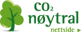 CO2 nøytral nettside